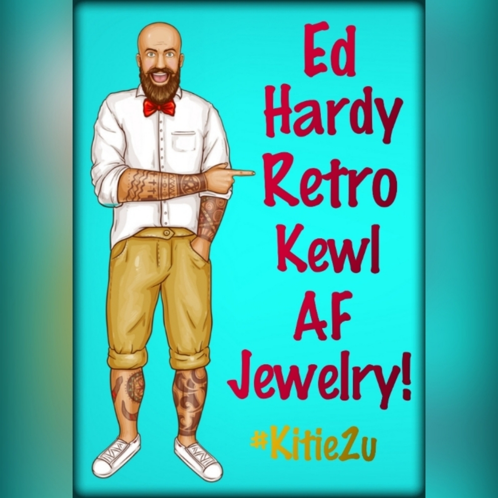 ☠️ Ed Hardy Retro Jewelry ☠️